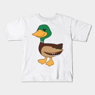 Mallard Duck Kids T-Shirt